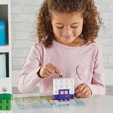 hand2mind Numberblocks 11–20 Activity Set with MathLink Cubes