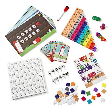 hand2mind Numberblocks 11–20 Activity Set with MathLink Cubes