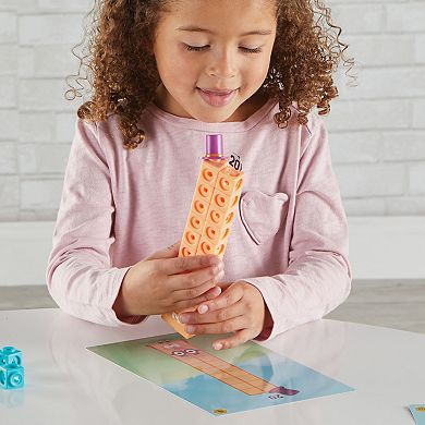 hand2mind Numberblocks 11–20 Activity Set with MathLink Cubes