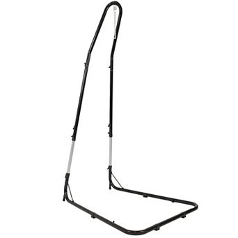 Sunnydaze Powder-Coated Steel Adjustable Hammock Chair Stand - 93 in