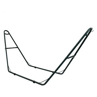 Sunnydaze Powder-Coated Steel Universal Hammock Stand - 124 in