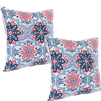 Sunnydaze Indoor/Outdoor Square Throw Pillow - 16 in