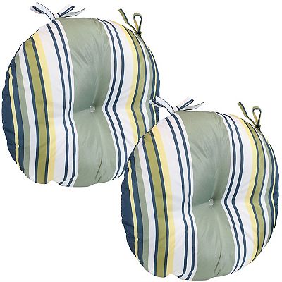 Sunnydaze Set Of 2 15 Replacement Bistro Chair Seat Cushion