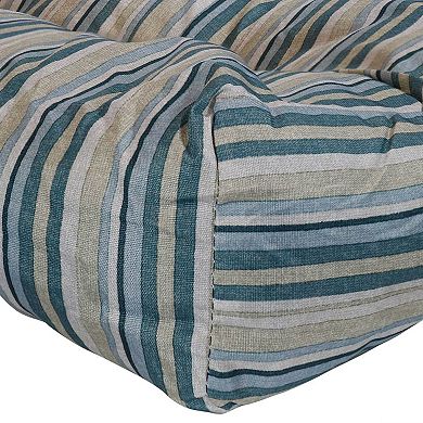 Sunnydaze Outdoor Square Tufted Seat Cushion - Set of 2