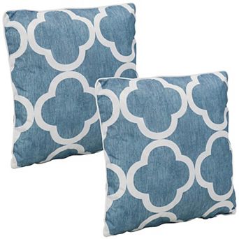 Sunnydaze Indoor/Outdoor Square Throw Pillow - 16 in