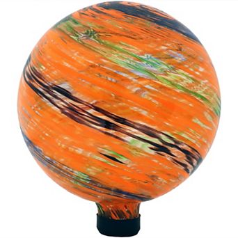 Sunnydaze Gazing Globe Glass Garden Ball - 10" Diameter