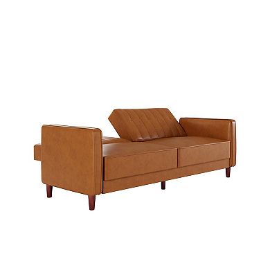 Atwater Living Lenna Tufted Transitional Futon