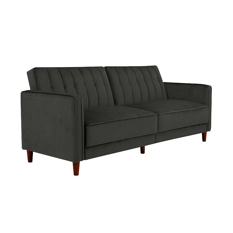 54853004 Atwater Living Lenna Tufted Transitional Futon, Gr sku 54853004