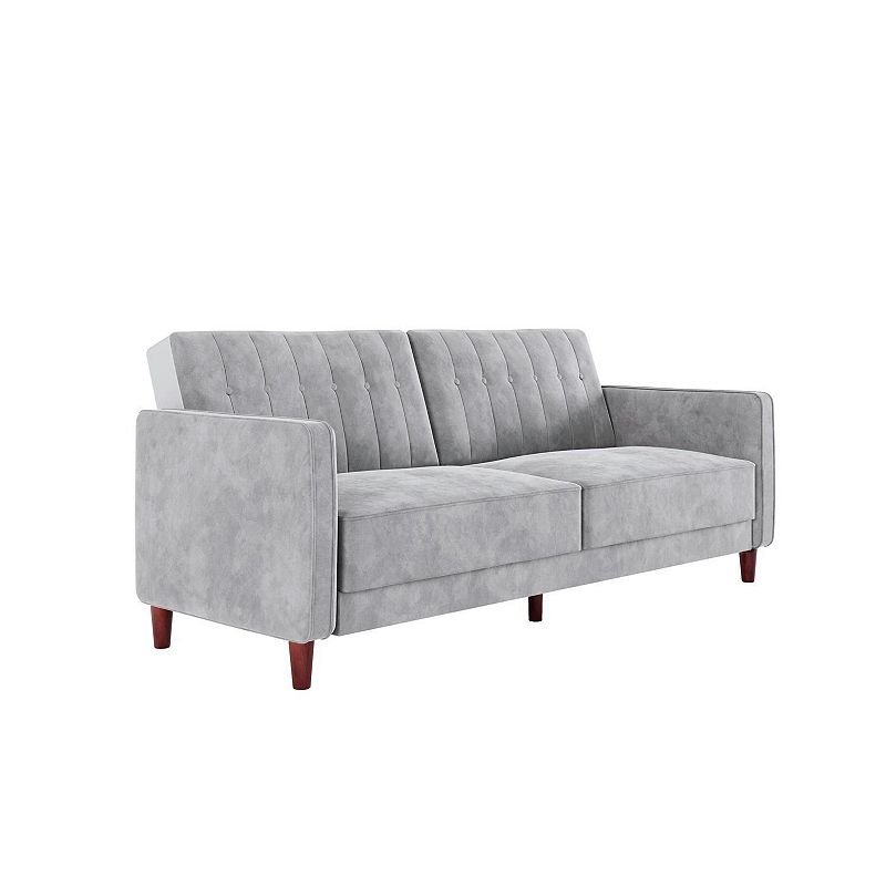 34151112 Atwater Living Lenna Tufted Transitional Futon, Gr sku 34151112