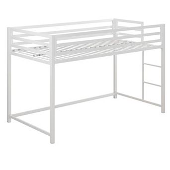Atwater Living Mason Metal Junior Twin Loft Bed