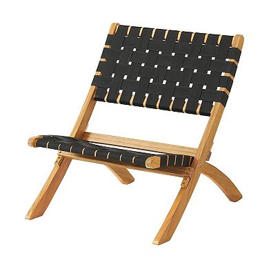 Alaterre Furniture Barre Outdoor Patio Chair & End Table 3-piece Set