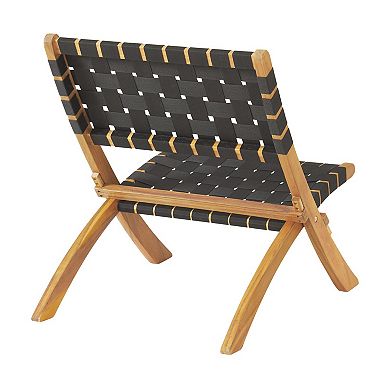 Alaterre Furniture Barre Outdoor Patio Chair & End Table 3-piece Set