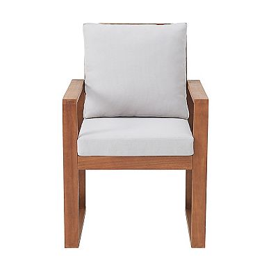Alaterre Furniture Weston Outdoor Patio Chair 2-piece Set