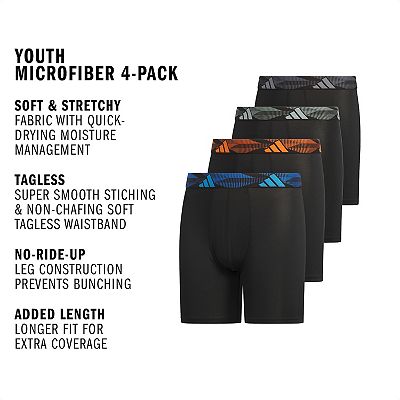 Calvin Klein Microfiber Stretch Boxer Briefs - Pack Of 3 in