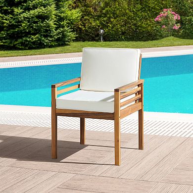 Alaterre Furniture Okemo Outdoor Dining Chair