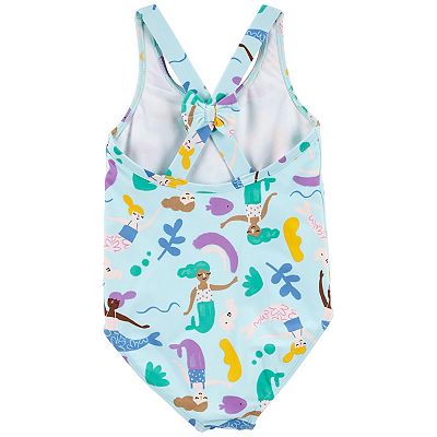 Baby Toddler Girl Carter s Mermaid 1 Piece Swimsuit