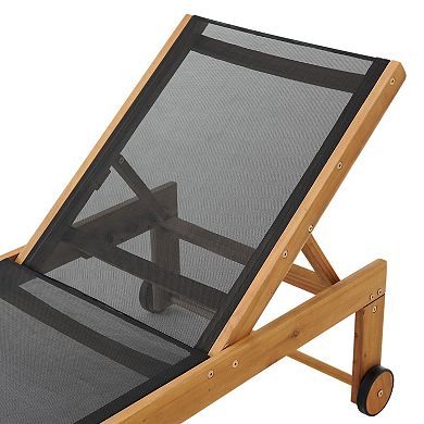 Alaterre Furniture Sunapee Mesh Outdoor Lounge Chair