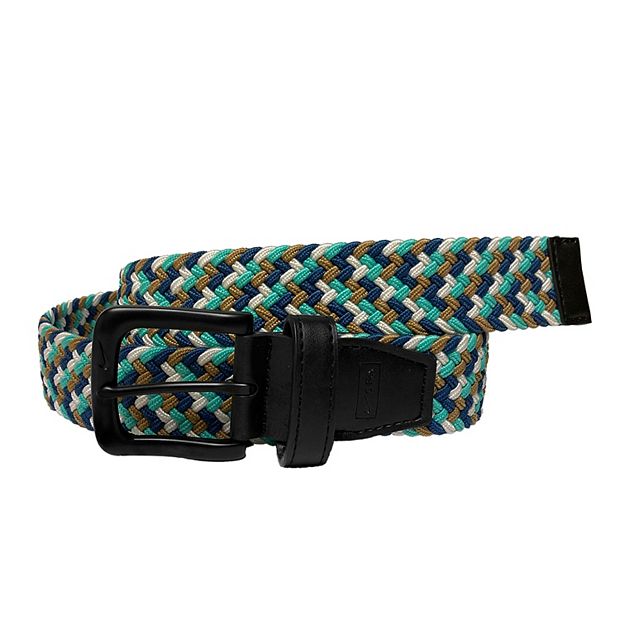 Nike stretch woven belt black best sale