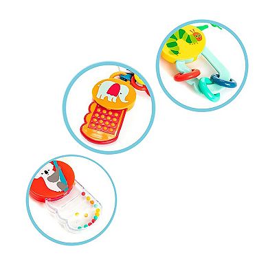 Baby The World of Eric Carle The Very Hungry Caterpillar Plastic Toy Keys