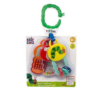 Baby The World of Eric Carle The Very Hungry Caterpillar Plastic Toy Keys