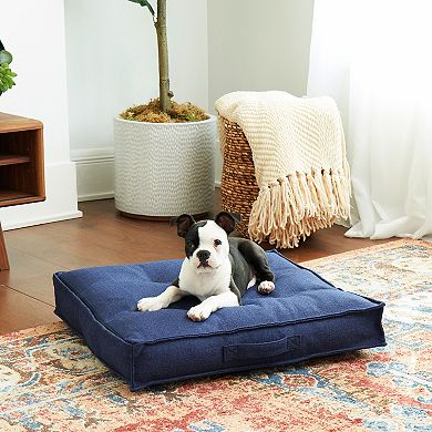 Happy Hounds Milo Square Tufted Dog Bed