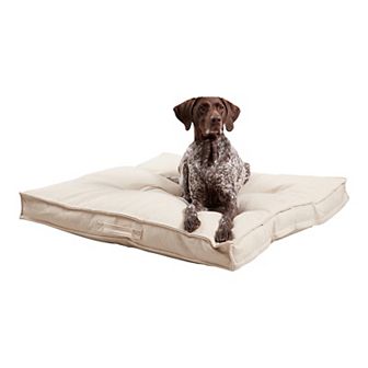 Happy Hounds Milo Square Tufted Dog Bed