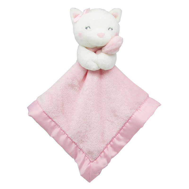 Baby Carters Kitty Cuddle Plush Snuggle Blankie, Multicolor