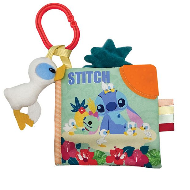 KIDS PREFERRED Disney Baby Lilo & Stitch Soft Book: Stitch ON-The-GO Soft  Book, Blue Medium