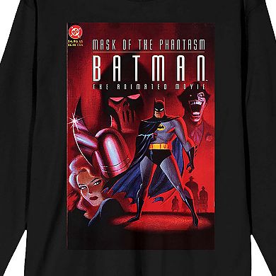 Men's Batman Mask Phantasm Long Sleeve Tee
