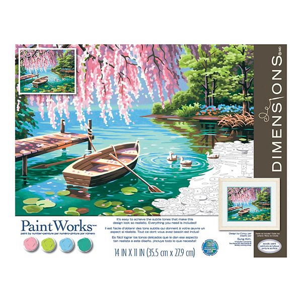 PaintWorks Paint by Number KitWillow Spring Beauty