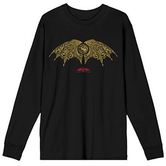 Men's House of the Dragon Wings Long Sleeve Tee