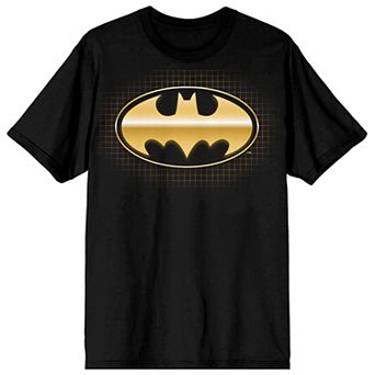 Men's Batman Metallic Gold Logo Tee