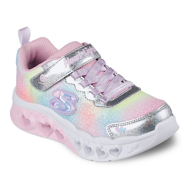 Isbjørn Årligt Formode Skechers® Flutter Heart Lights Simply Love Girls' Light-Up Shoes