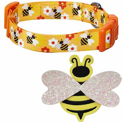 Blueberry Pet Busy Bee Dog Collar