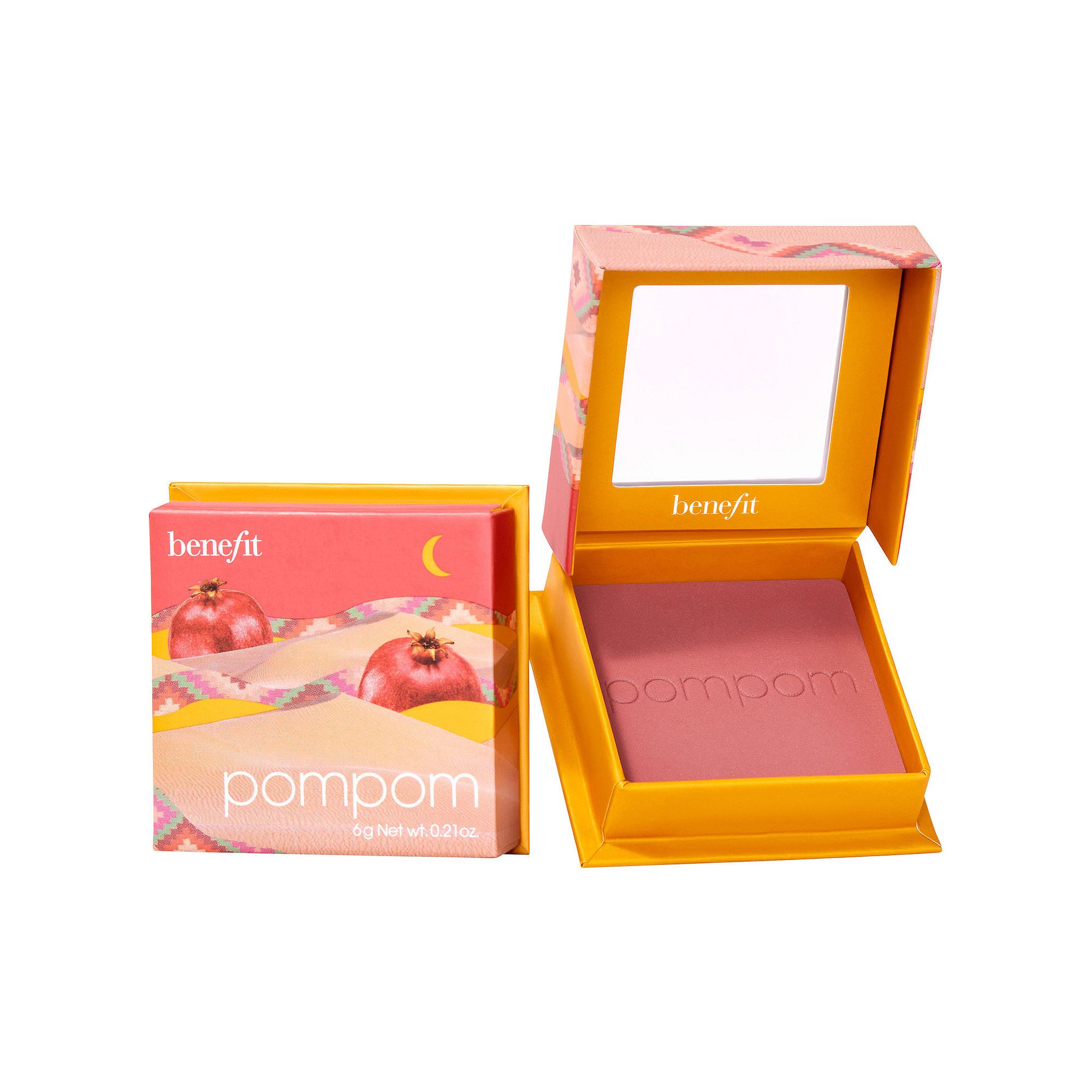 Benefit Cosmetics Silky-Soft Powder Blush, Size: 0.21 Oz, Pompom