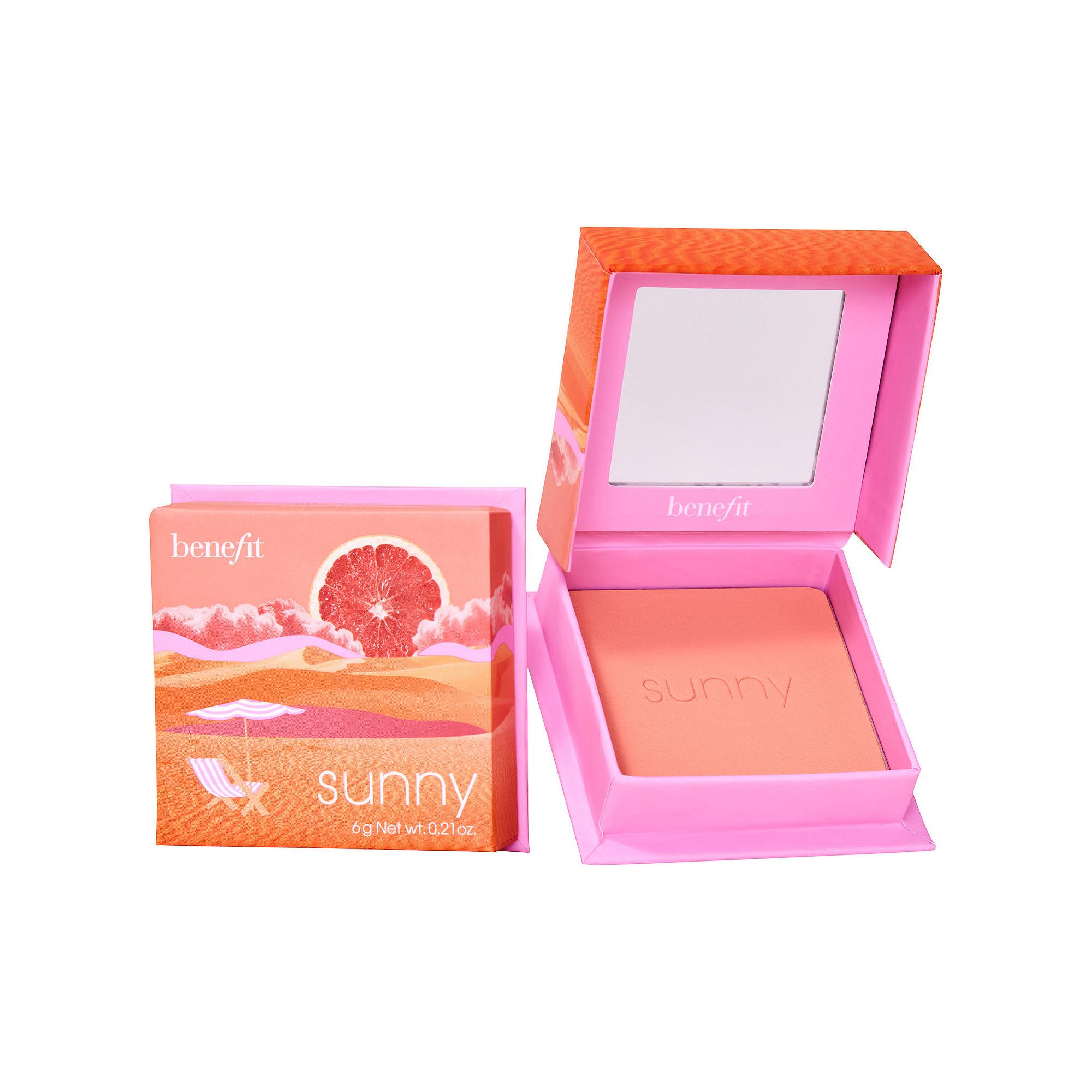 Benefit Cosmetics Silky-Soft Powder Blush, Size: 0.21 Oz, Sunny