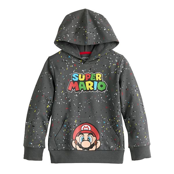 Mario hoodie bostonian kids