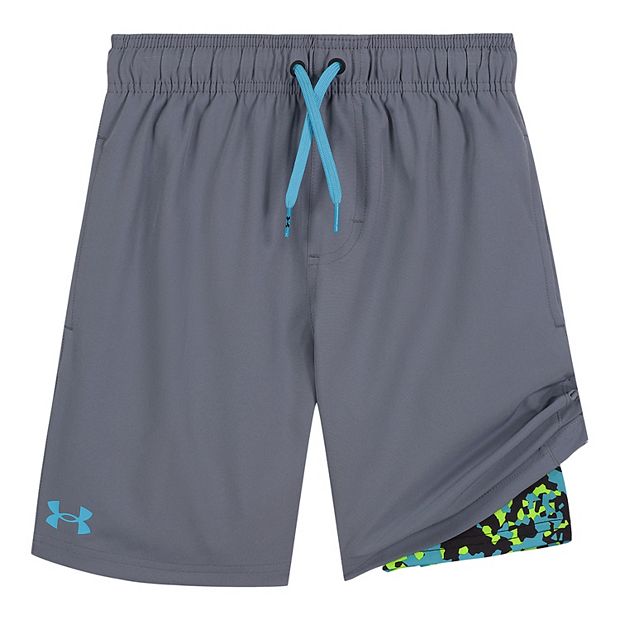 Under armour sale compression shorts kids