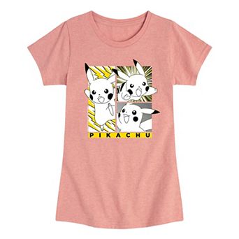 Girls 7-16 Pokemon Pikachu Panels Tee