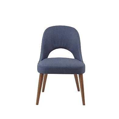 INK+IVY Nola Upholstered Dining Chair 2-piece Set with Cutout Back design