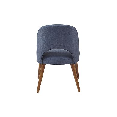 INK+IVY Nola Upholstered Dining Chair 2-piece Set with Cutout Back design