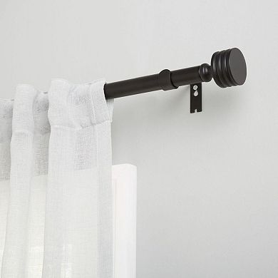 Exclusive Home Lucero 1" Window Curtain Rod and Finial Set