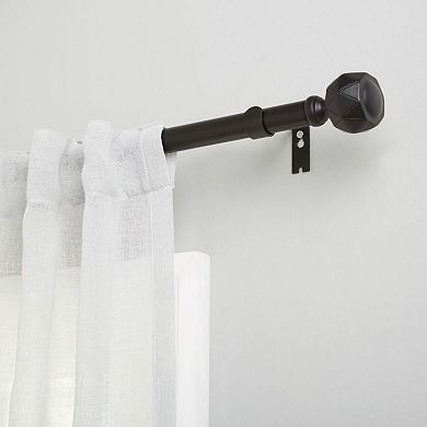 Exclusive Home Regal 1" Window Curtain Rod and Finial Set