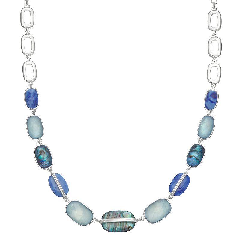 Napier 16 Collar Necklace, Womens, Blue