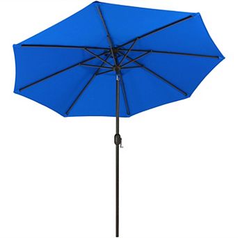 Sunnydaze 9 ft Sunbrella Patio Umbrella with Tilt and Crank