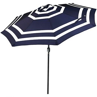Sunnydaze Aluminum Patio Umbrella with Tilt and Crank