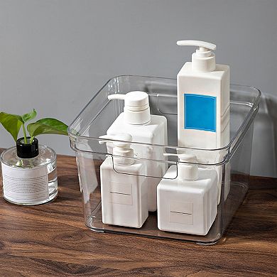 The Big One® Clear Plastic Storage Bin - Medium