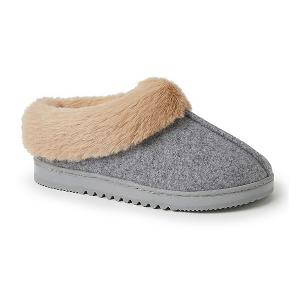 womens dearfoam slippers kohls