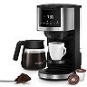 Gourmia 2-in-1 Single Serve & 12-Cup Coffee Maker with Keep Warm, Compatible with K-Cup® Coffee Pods