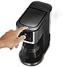 Gourmia 2-in-1 Single Serve & 12-Cup Coffee Maker with Keep Warm, Compatible with K-Cup® Coffee Pods